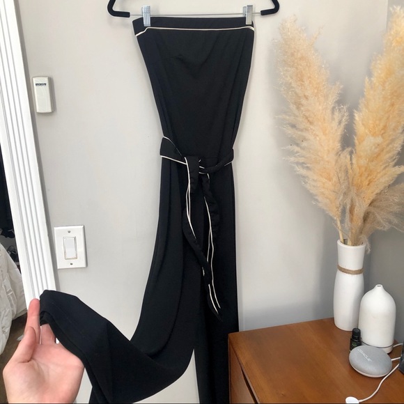 Newport News Black and White Jumpsuit SOLD - Picture 4 of 5